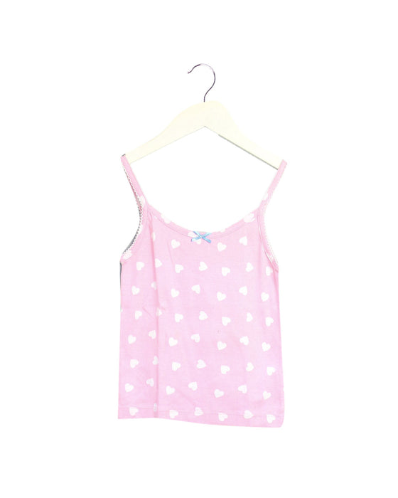 A Pink Sleeveless Tops from Boden in size 3T for girl. (Front View)