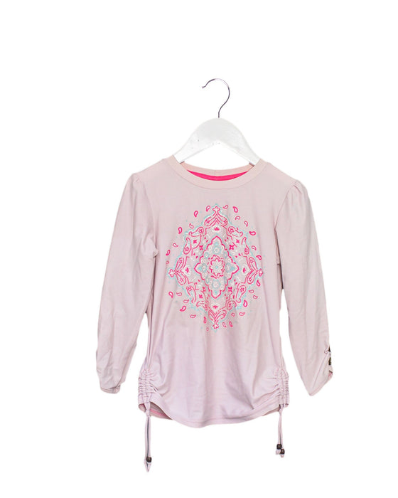 A Pink Rash Guards from Sunuva in size 5T for girl. (Front View)