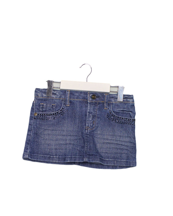 A Blue Short Skirts from Guess in size 5T for girl. (Front View)