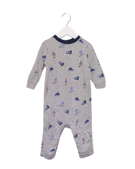 A Grey Jumpsuits from Ralph Lauren in size 6-12M for boy. (Front View)