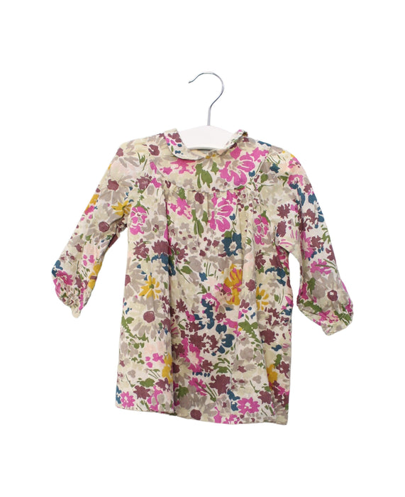 A Multicolour Long Sleeve Dresses from Bonpoint in size 6-12M for girl. (Front View)
