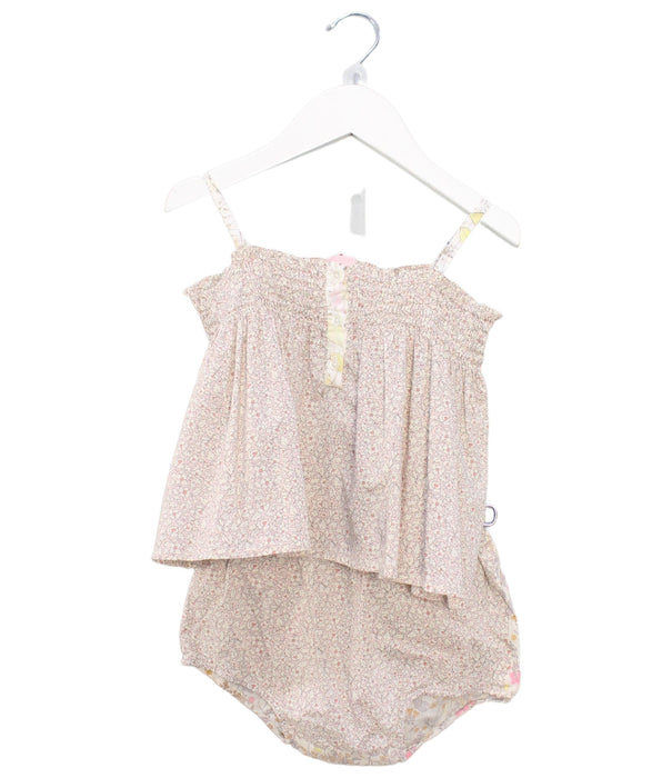 A Pink Shorts Sets from Bonpoint in size 12-18M for girl. (Front View)