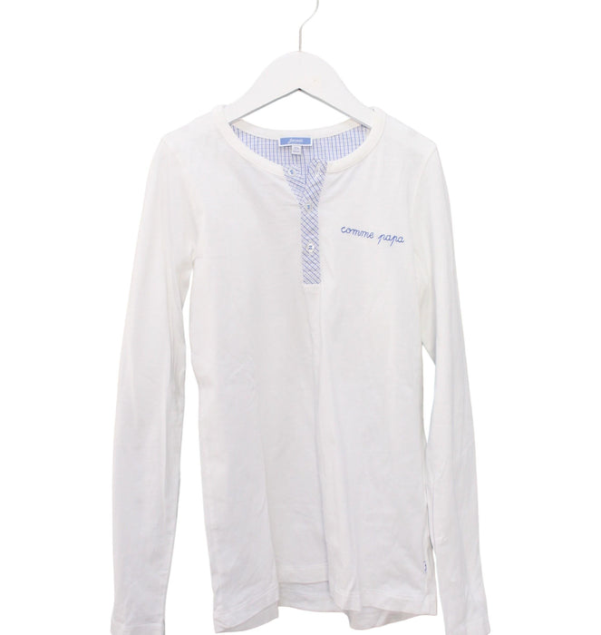 A White Separates from Jacadi in size 12Y for boy. (Front View)