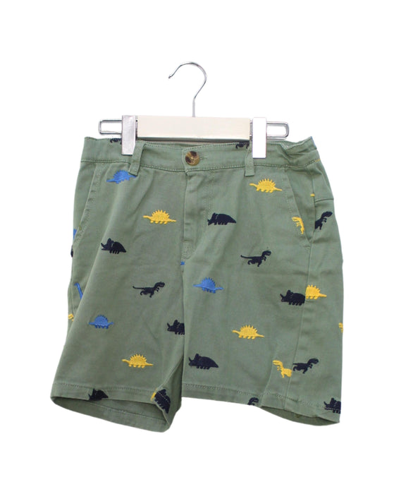A Green Shorts from Seed in size 9Y for boy. (Front View)