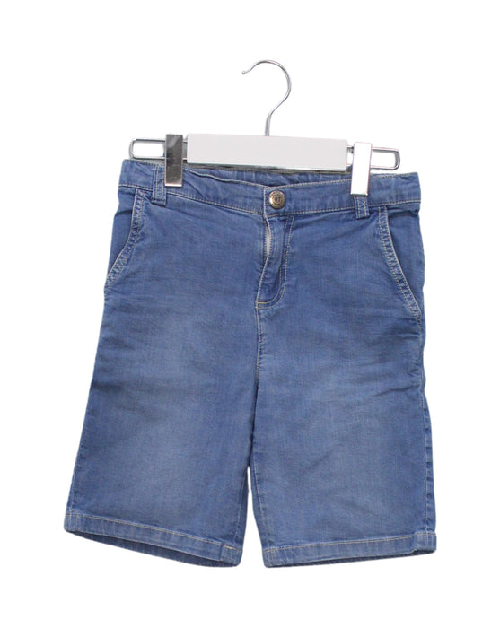 A Blue Shorts from Bonpoint in size 6T for boy. (Front View)