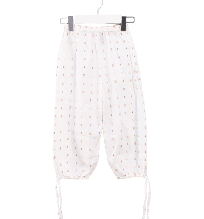 A White Separates from Velveteen in size 4T for girl. (Front View)