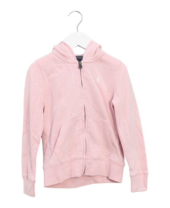 A Pink Pants Sets from Polo Ralph Lauren in size 4T for girl. (Front View)