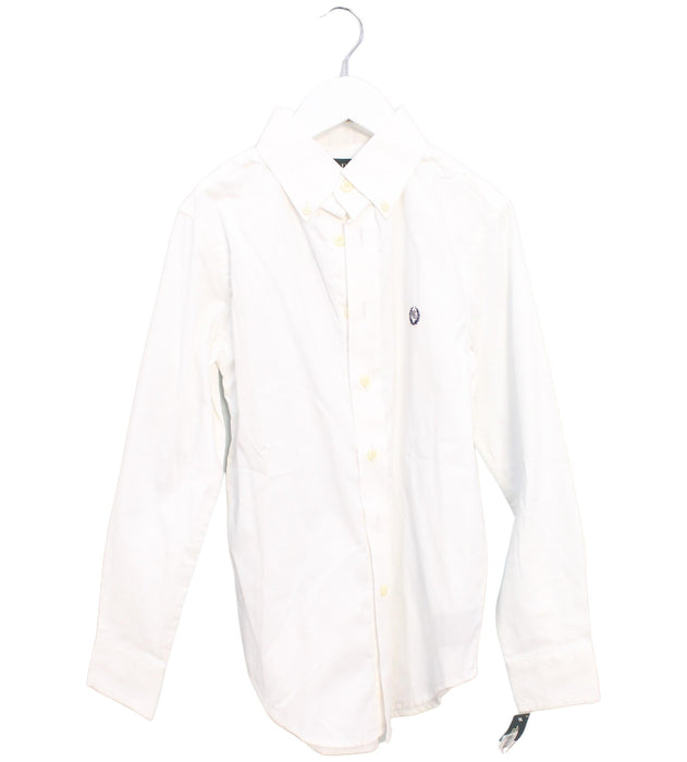 A White Shirts from Ralph Lauren in size 8Y for boy. (Front View)