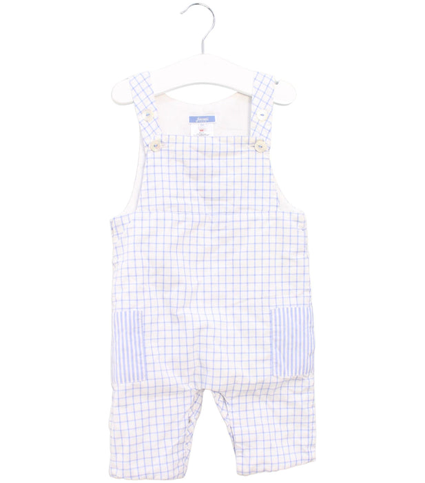 A Blue Sleeveless Jumpsuits from Jacadi in size 3-6M for boy. (Front View)