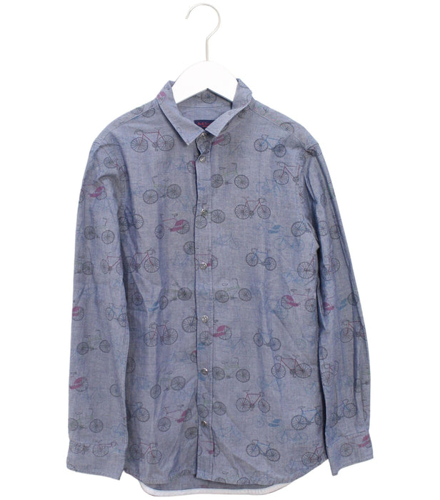 A Navy Shirts from Paul Smith in size 10Y for boy. (Front View)