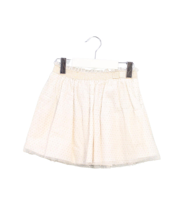A Ivory Short Skirts from Jacadi in size 4T for girl. (Front View)