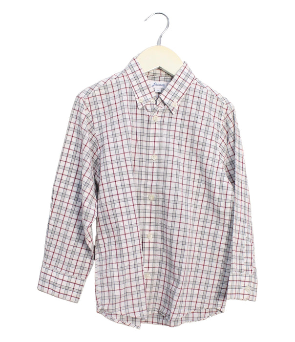 A Grey Shirts from Jacadi in size 6T for boy. (Front View)