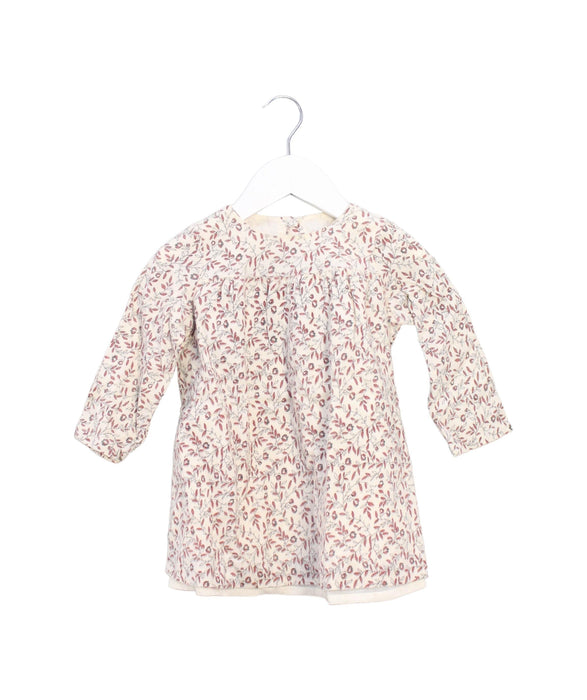 A Ivory Long Sleeve Dresses from Bonpoint in size 2T for girl. (Front View)