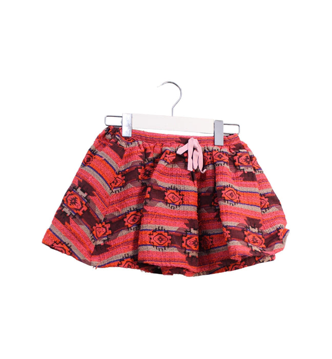 A Orange Short Skirts from Louise Misha in size 4T for girl. (Front View)