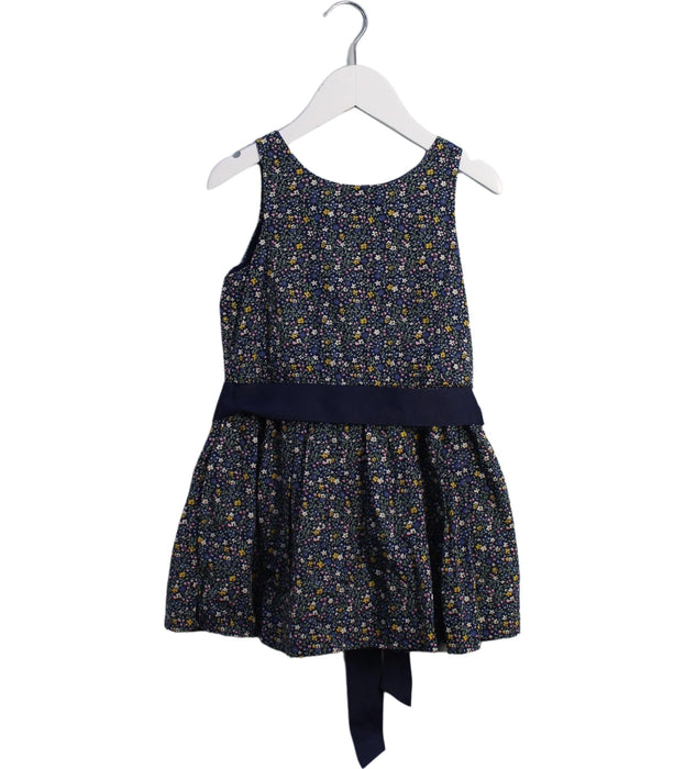 A Multicolour Sleeveless Dresses from Polo Ralph Lauren in size 4T for girl. (Front View)