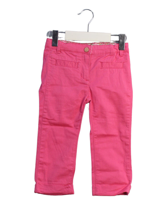 A Pink Casual Pants from Jacadi in size 18-24M for girl. (Front View)