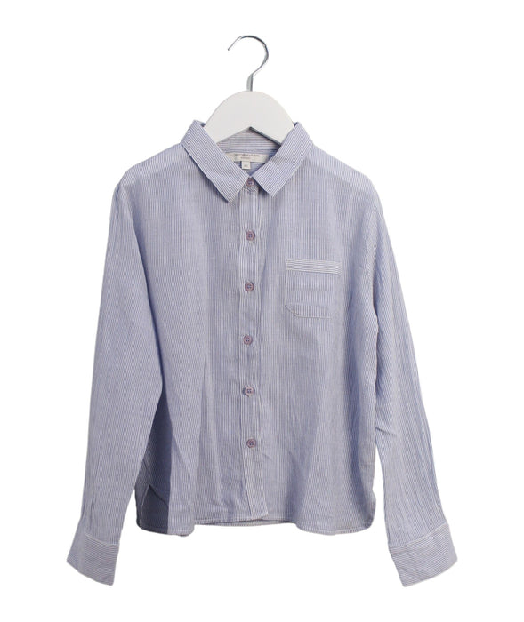 A Blue Shirts from Caramel Baby & Child in size 10Y for boy. (Front View)