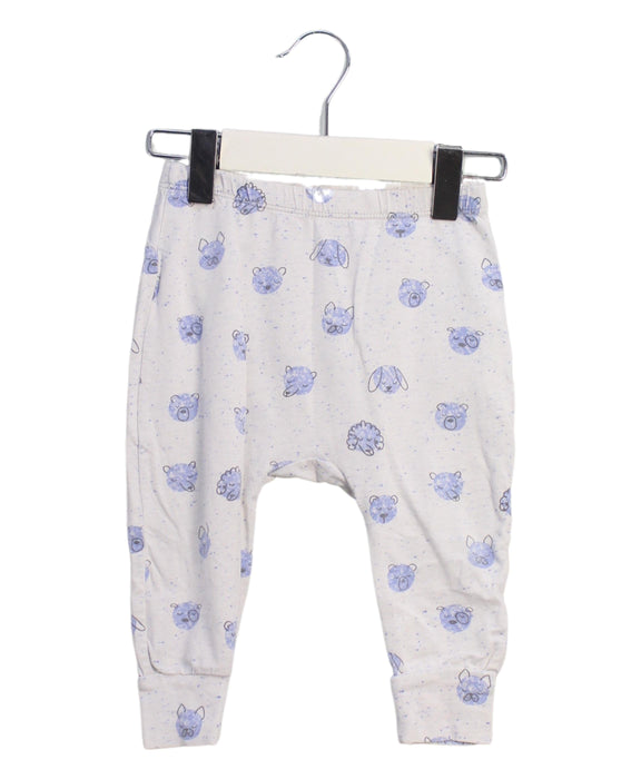 A Grey Sweatpants from Seed in size 6-12M for boy. (Front View)