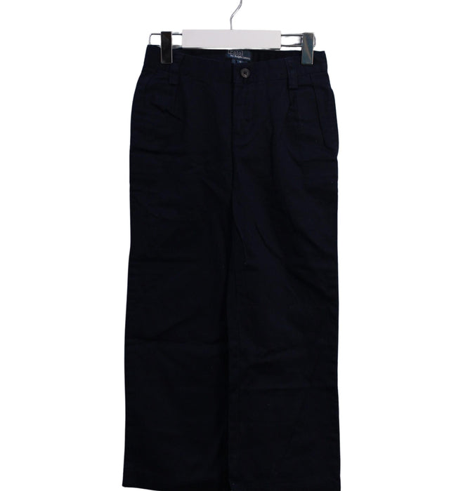 A Navy Dress Pants from Polo Ralph Lauren in size 5T for boy. (Front View)