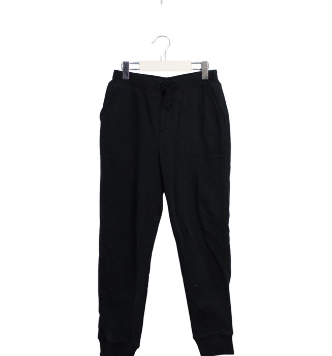 A Black Sweatpants from Polo Ralph Lauren in size 8Y for girl. (Front View)