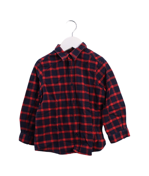 A Red Shirts from Bonpoint in size 3T for boy. (Front View)