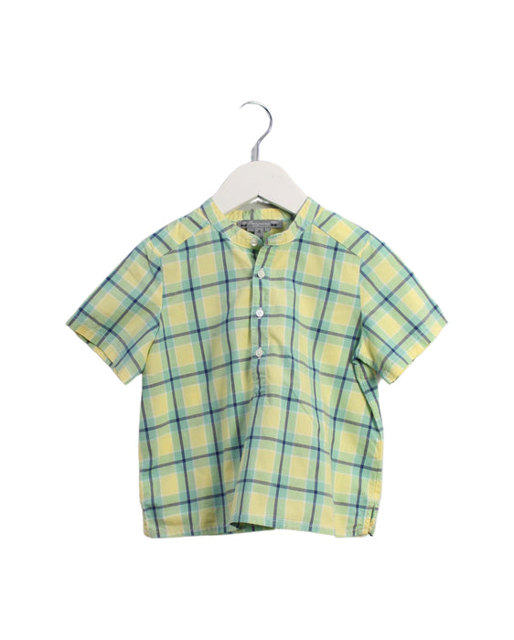 A Yellow Short Sleeve Tops from Bonpoint in size 4T for boy. (Front View)