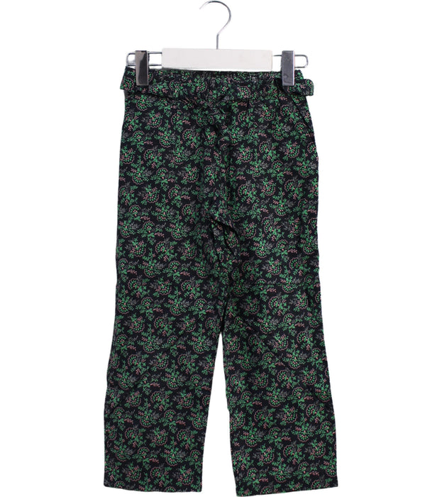 A Navy Casual Pants from Bonpoint in size 4T for girl. (Front View)
