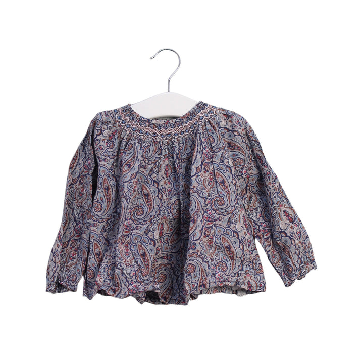A Multicolour Long Sleeve Tops from Bonpoint in size 12-18M for girl. (Front View)