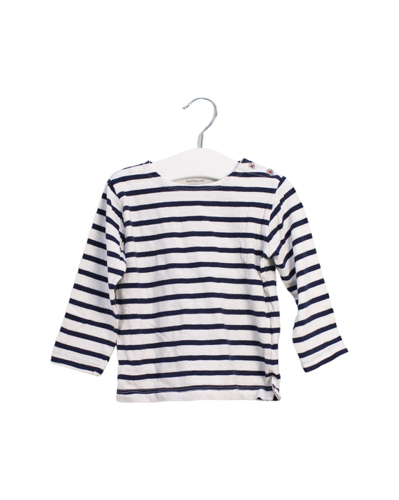 A Navy Long Sleeve Tops from Bout'Chou in size 2T for boy. (Front View)
