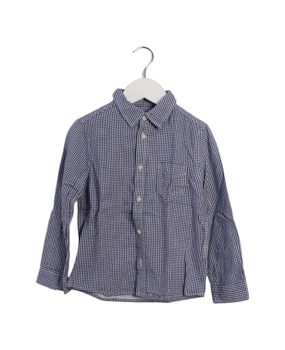 A Navy Shirts from Cyrillus in size 4T for boy. (Front View)