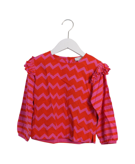 A Orange Skirt Sets from Stella McCartney in size 4T for girl. (Front View)