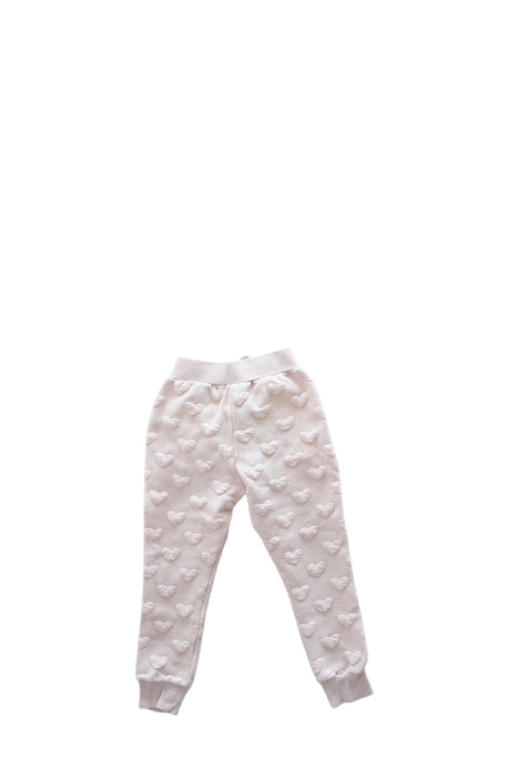 A Ivory Sweatpants from Seed in size 5T for girl. (Front View)