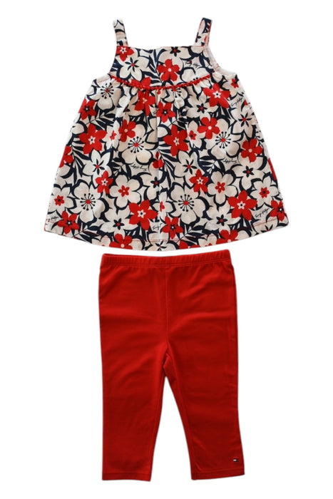 A Multicolour Leggings Sets from Tommy Hilfiger in size 3T for girl. (Front View)