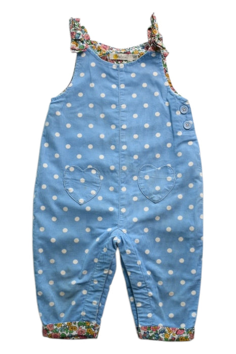 A Blue Long Overalls from Baby Boden in size 6-12M for girl. (Front View)