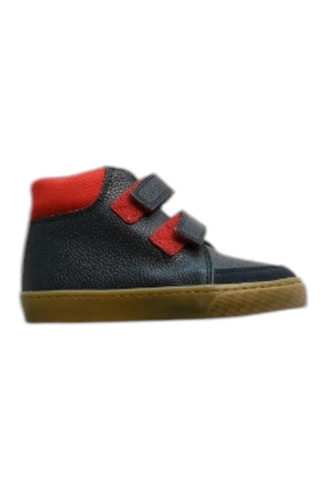 A Red Sneakers from Boden in size 4T for boy. (Front View)