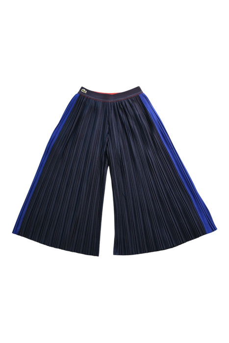 A Navy Dress Pants from Lacoste in size 8Y for girl. (Front View)