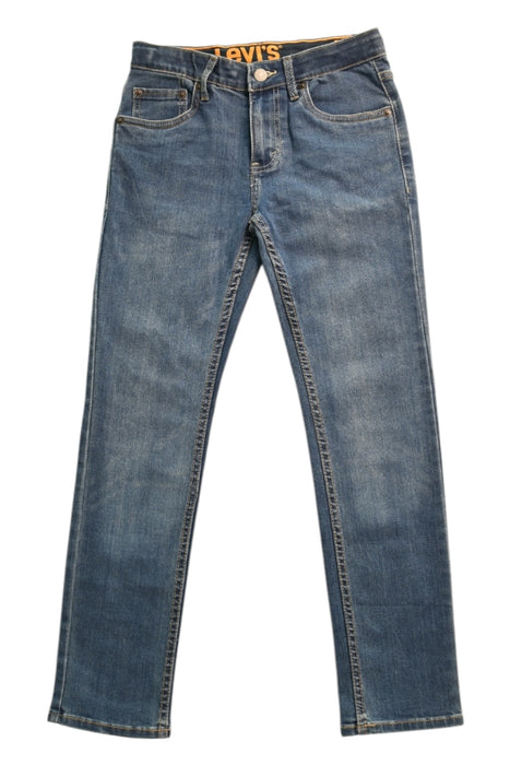 A Blue Jeans from Levi's in size 12Y for boy. (Front View)