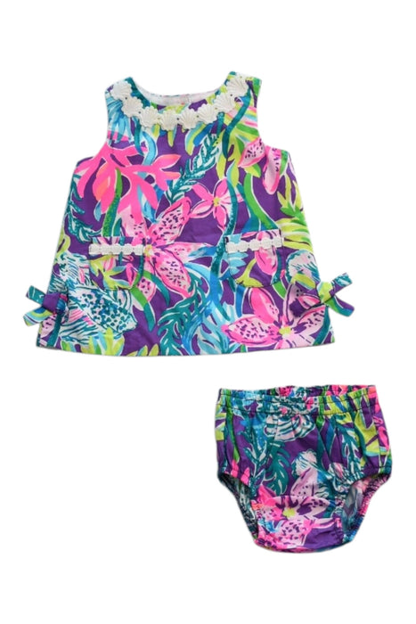 A Multicolour Shorts Sets from Lilly Pulitzer in size 3-6M for girl. (Front View)