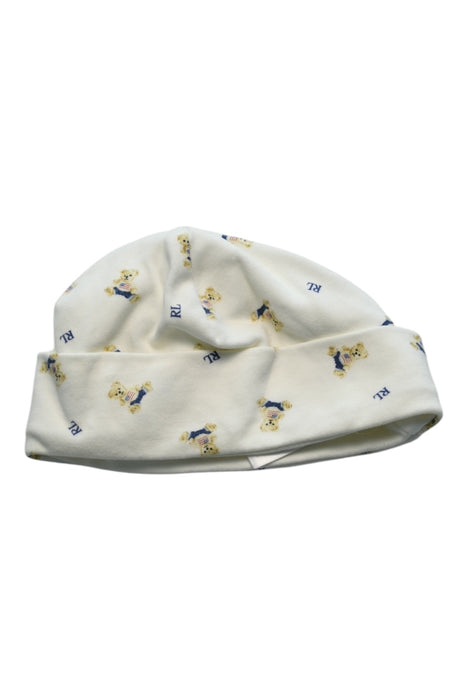 A White Beanies from Ralph Lauren in size O/S for neutral. (Front View)