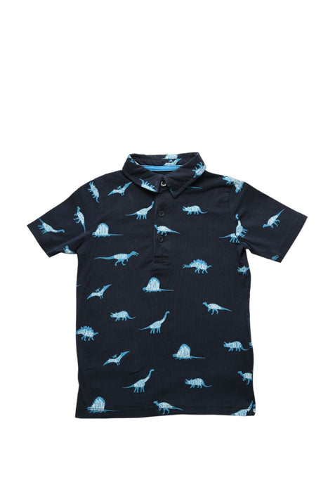 A Black Short Sleeve Polos from Mountain Warehouse in size 4T for boy. (Front View)