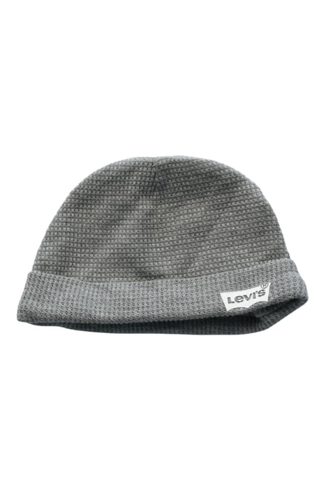 A Grey Beanies from Levi's in size 3-6M for neutral. (Front View)