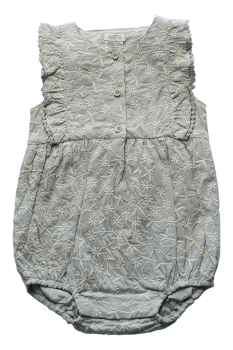 A Grey Sleeveless Rompers from Mamas & Papas in size 6-12M for girl. (Front View)