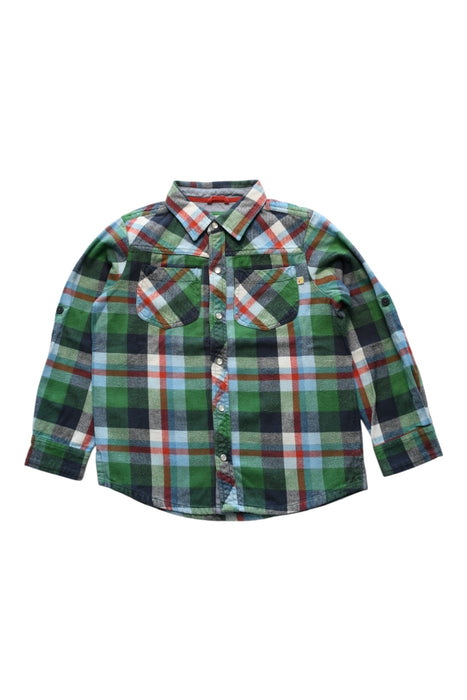 A Multicolour Long Sleeve Shirts from Frugi in size 5T for boy. (Front View)