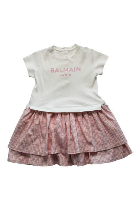 A Pink Skirt Sets from Balmain in size 3T for girl. (Front View)