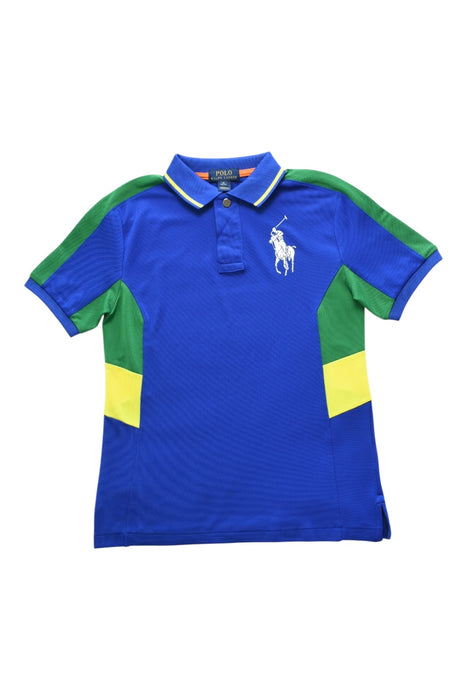 A Multicolour Short Sleeve Polos from Polo Ralph Lauren in size 10Y for boy. (Front View)