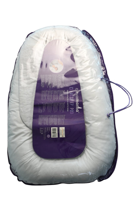 A White Pillows & Pillowcases from ClevaMama in size O/S for neutral. (Front View)