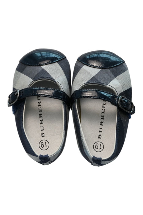 A Multicolour Flats from Burberry in size 12-18M for girl. (Front View)