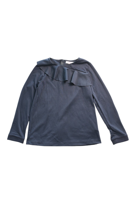 A Blue Long Sleeve Tops from Baker by Ted Baker in size 13Y for girl. (Front View)