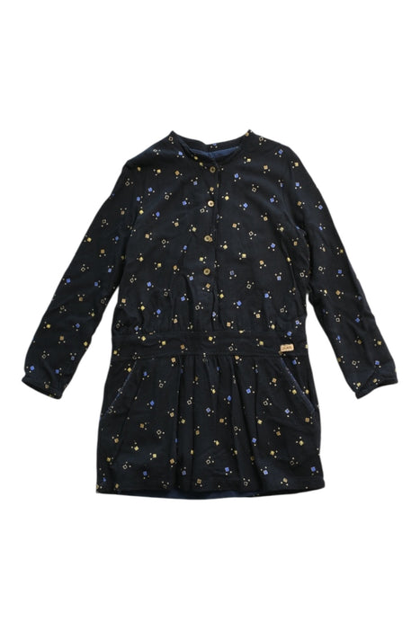 A Black Long Sleeve Dresses from Catimini in size 8Y for girl. (Front View)