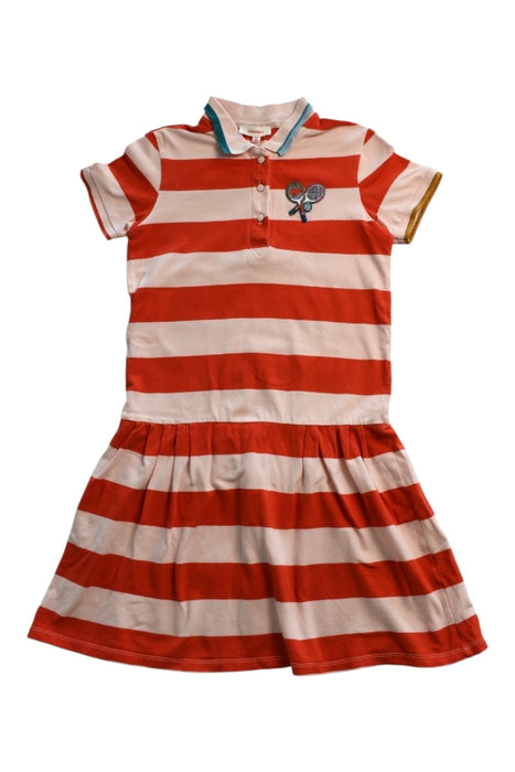 A Red Short Sleeve Dresses from Catimini in size 10Y for girl. (Front View)